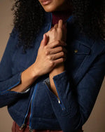 Denim Biker Kristina Collinswomen's clothing made in the USA