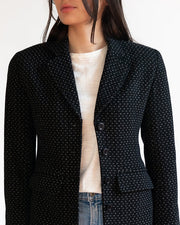 Emilia Fitted Blazer in Black