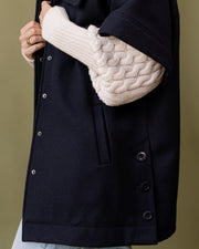 Kristina Collins Hudson hooded wool vest