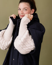 Kristina Collins Hudson hooded wool vest