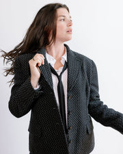 Emilia Fitted Blazer in Black